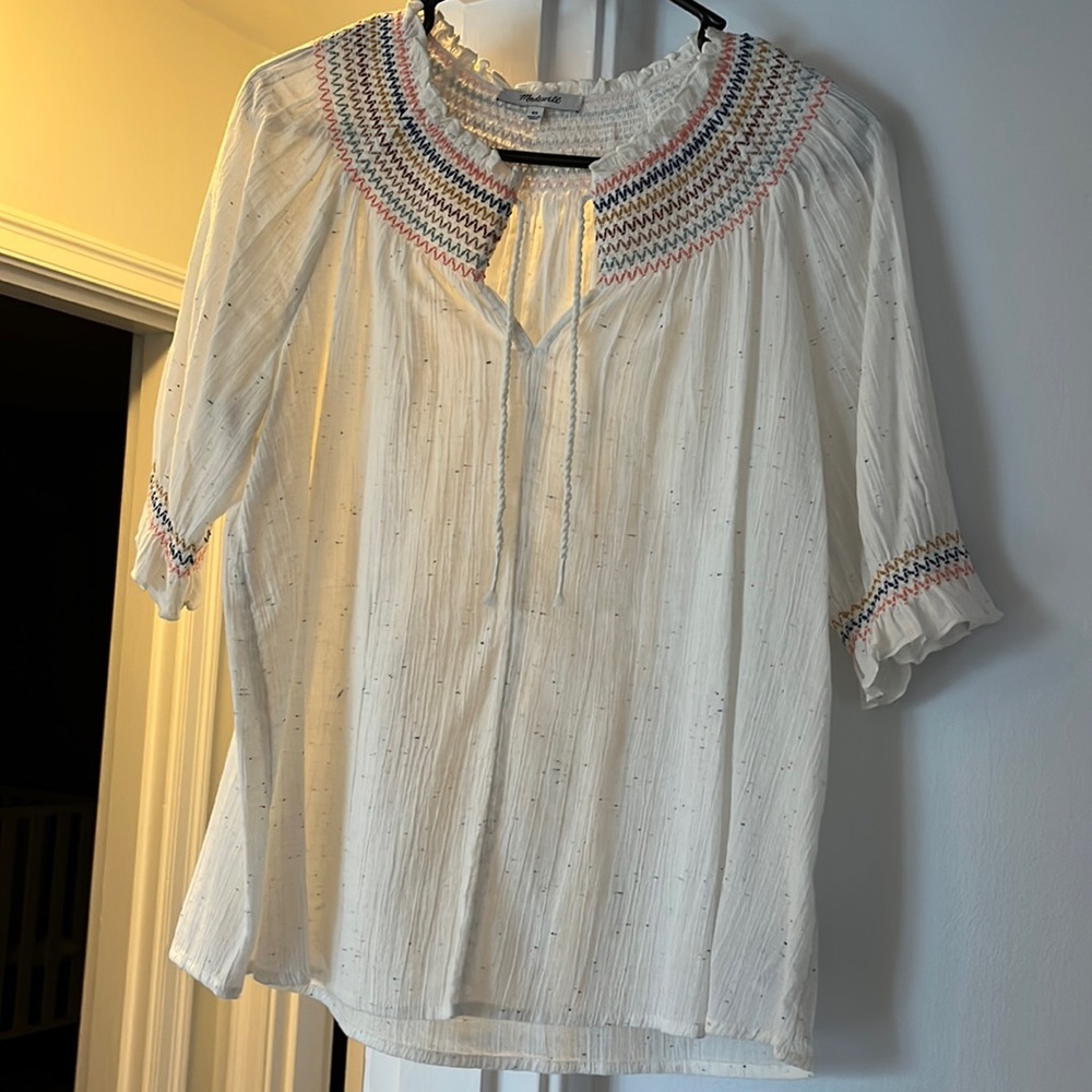 Cute top from madewell. Worn once!